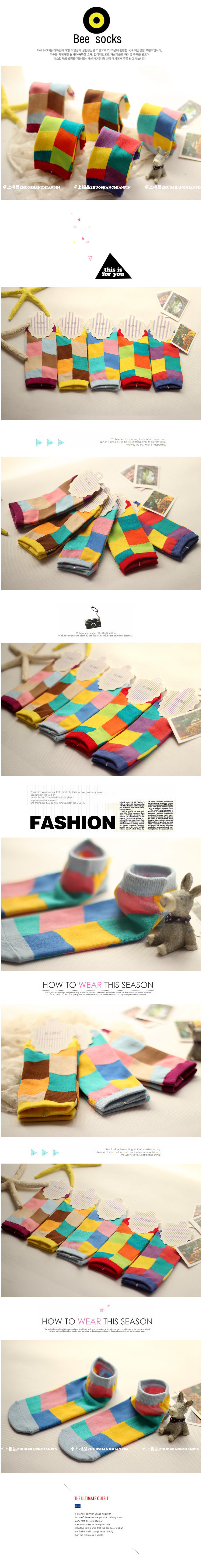 ถุงเท้าแฟชั่นน่ารัก ม๊ากๆ