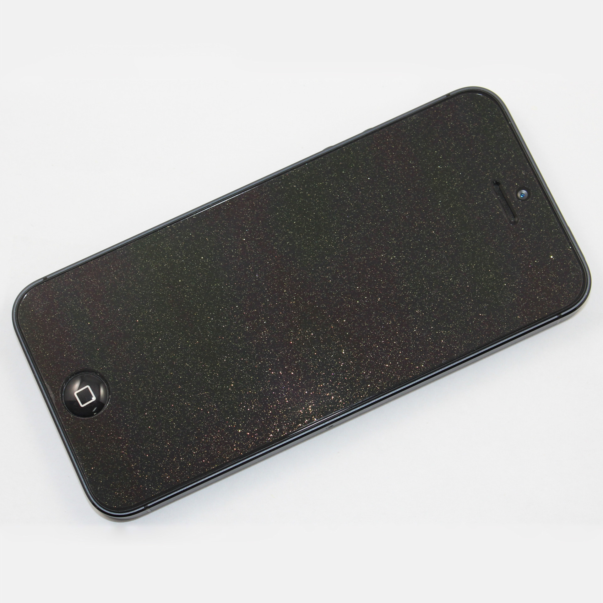 钻石手机屏幕保护膜 金色银色高清保护膜 彩色贴膜防爆膜