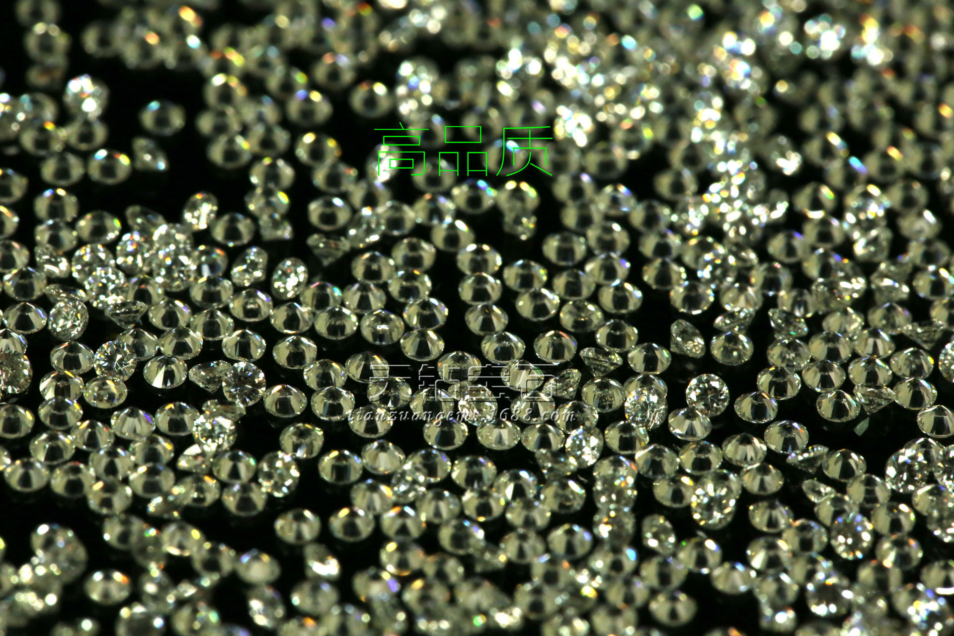 梧州宝石批发 aaa级锆石 小圆形八心八箭0.7-12mm.白锆