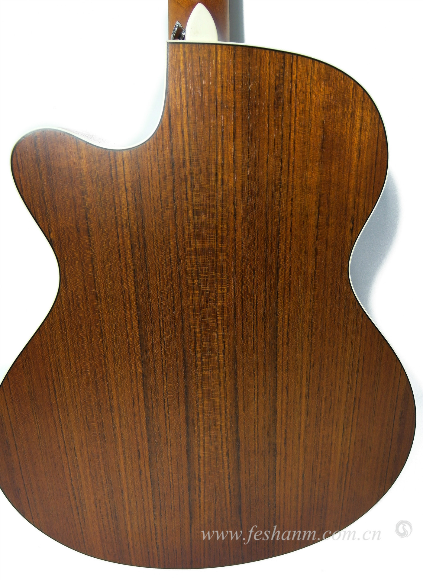 finlay芬莱吉他 40寸 云杉夹板胡桃木缺角民谣吉他日落色fm-165c