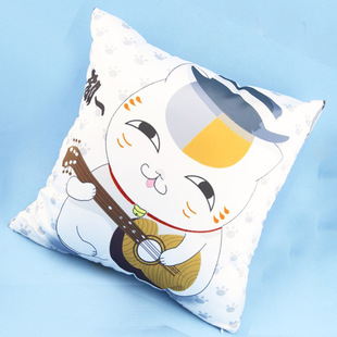 夏目友人帐猫咪老师动漫抱枕批发 抱枕定制 猫咪抱枕