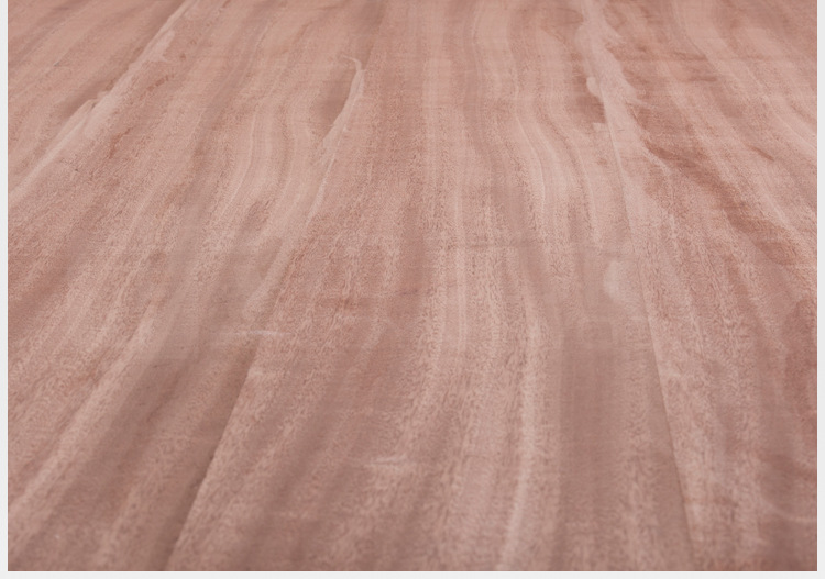 非洲天然桃花芯木皮直纹饰面板高密度板 按需要定制基板贴面加工