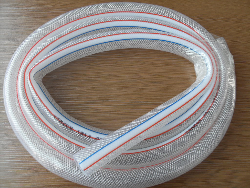 山东潍坊pvc纤维增强软 无味蛇皮管 增强软管 网管