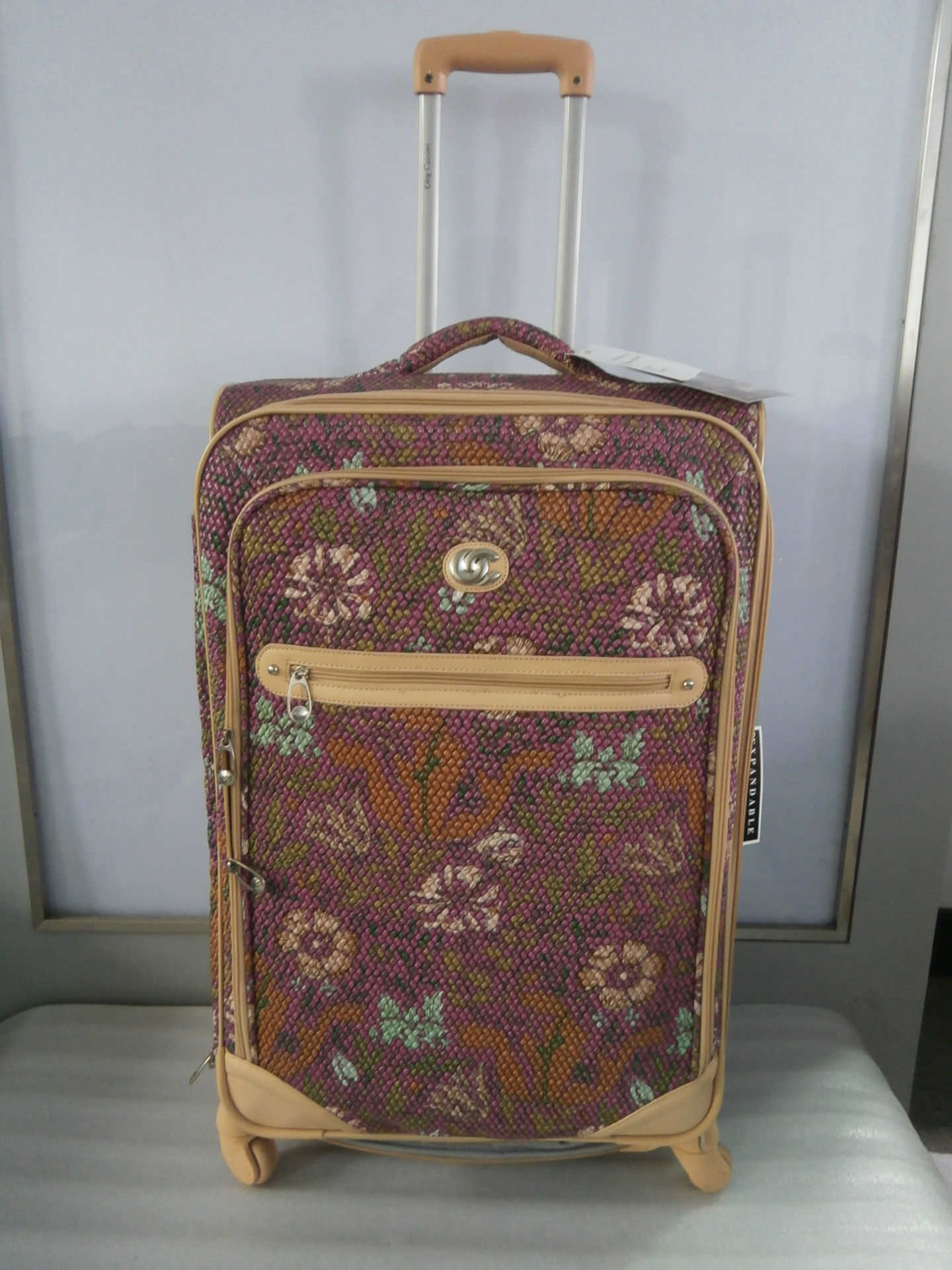 浙江平湖厂家订做生产箱包时尚皮革超轻款万向轮拉杆箱 行李箱