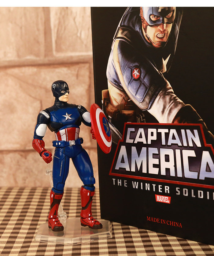 marvel漫威复仇者联盟玩具美国队长手办模型公仔泰坦英雄12寸人偶