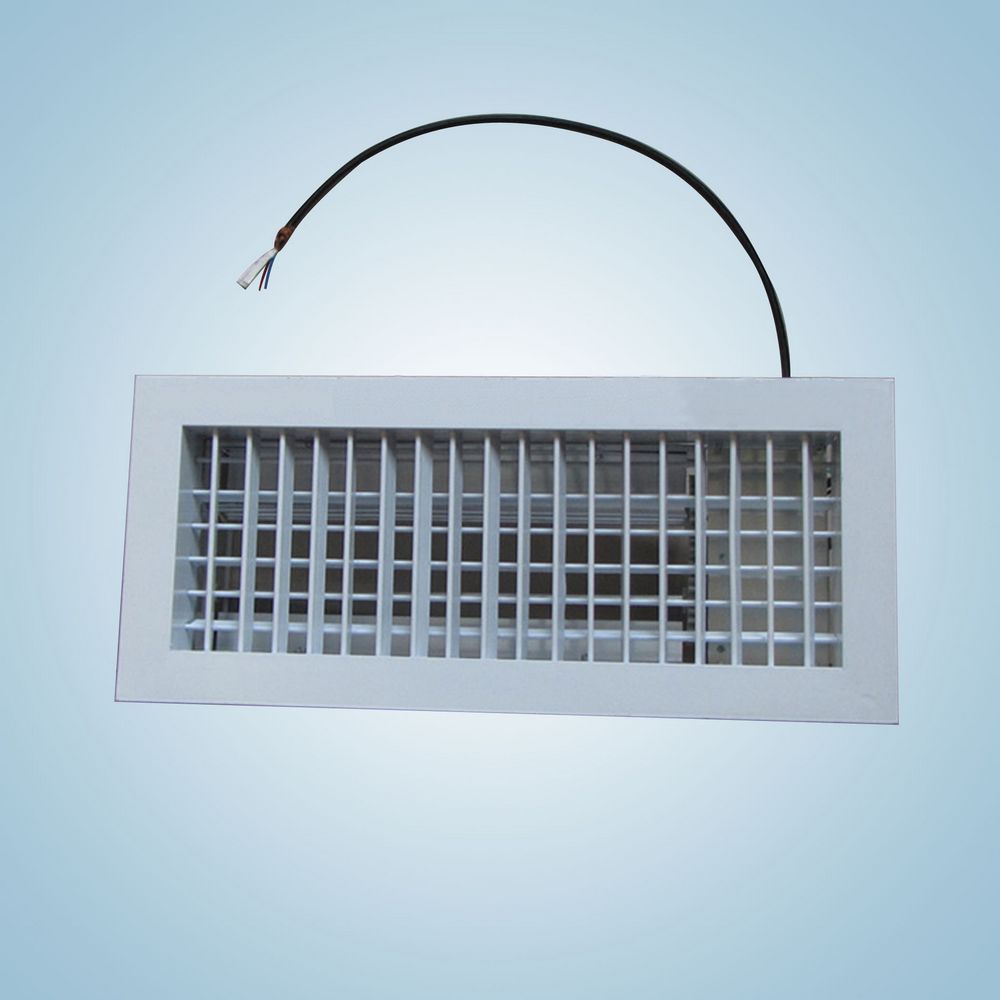 遥控电动风口用于出风口,规格可定制.来电询价或订货请告知具体规格.