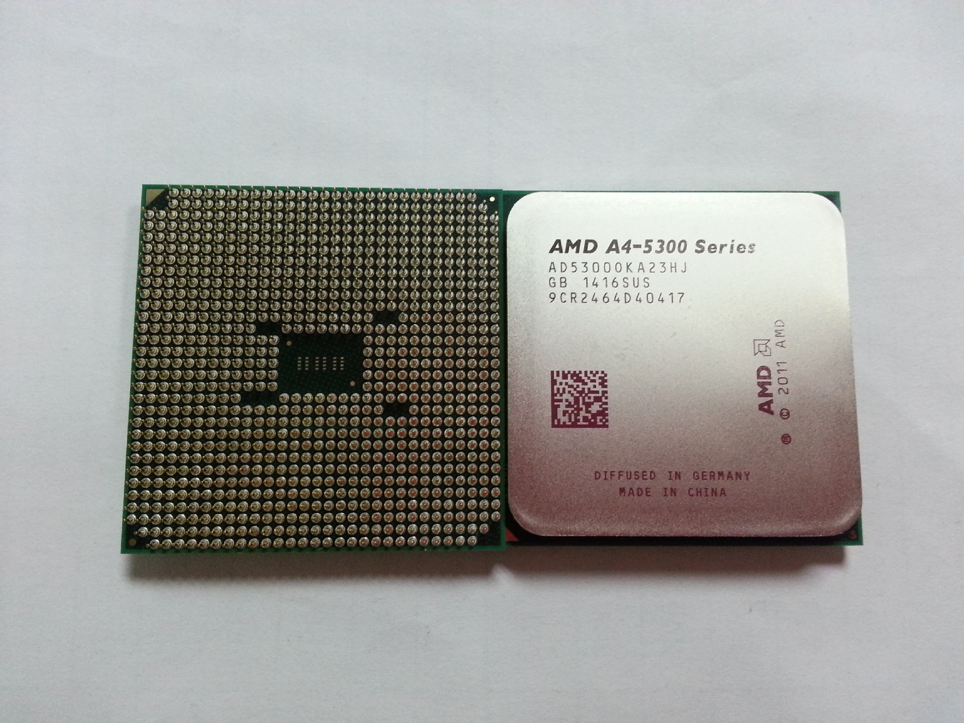 amd a4-5300 双核cpu全新散片3.4g fm2接口