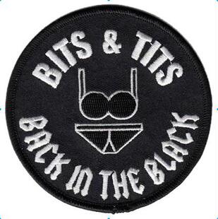 绣花厂供应单色斜纹布满绣榻榻米锁边背胶高温熨烫绣花章