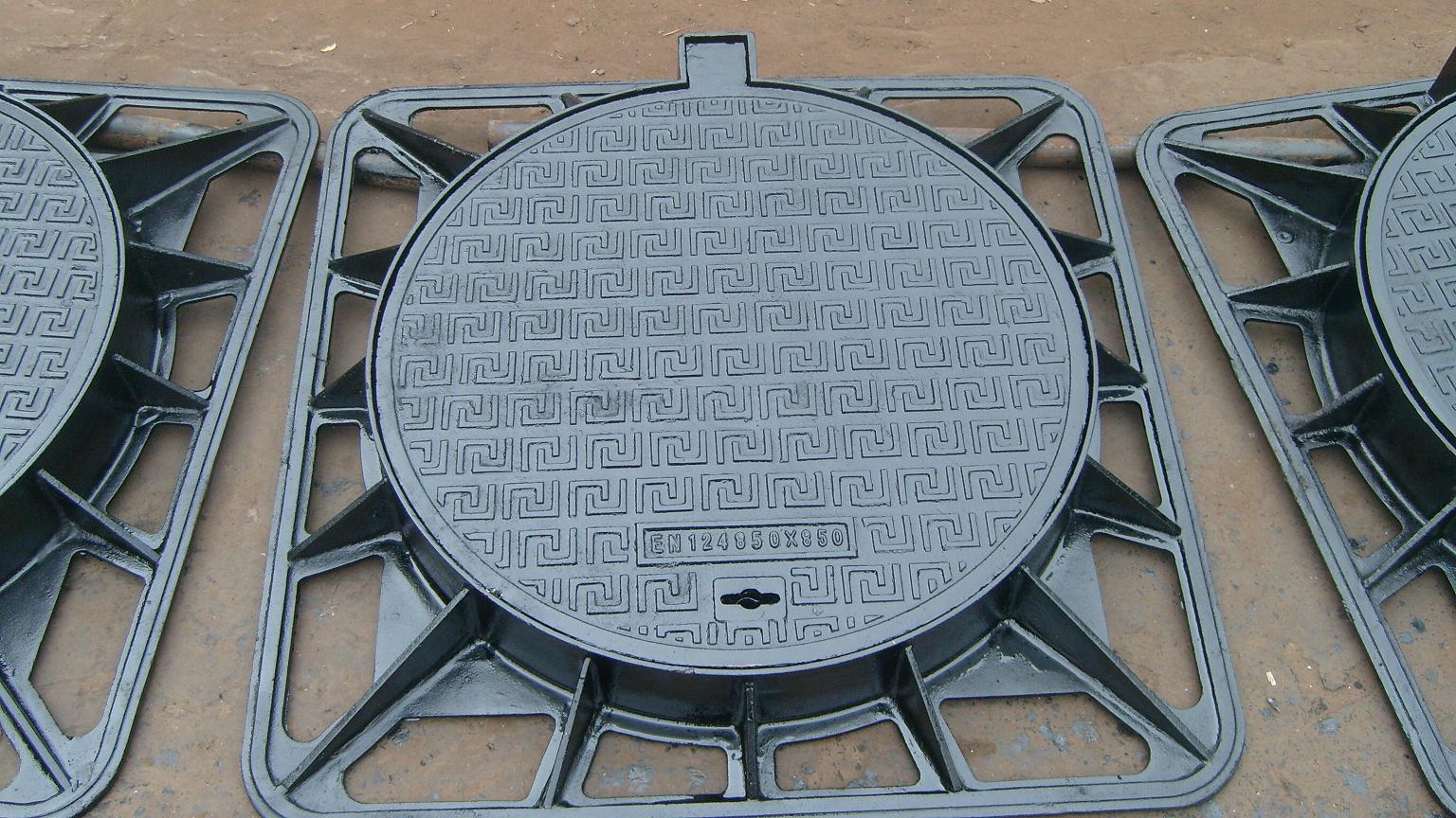 苏州厂家直销球墨铸铁窨井盖 雨水,污水,电力井盖 可以来图定做