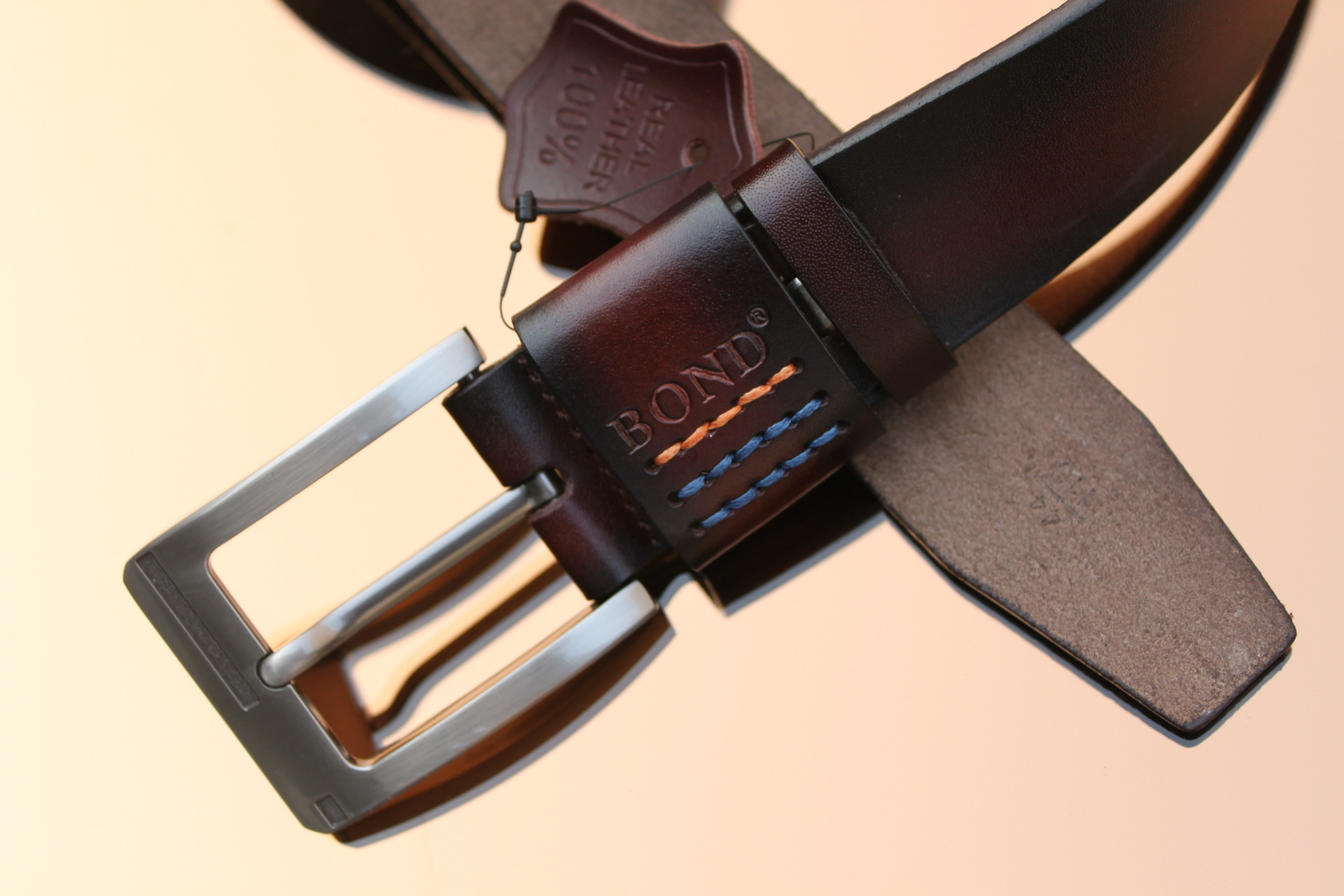 宾利皮带 高级真皮皮带 真皮头层牛皮腰带 英国宾利皮具图片_15