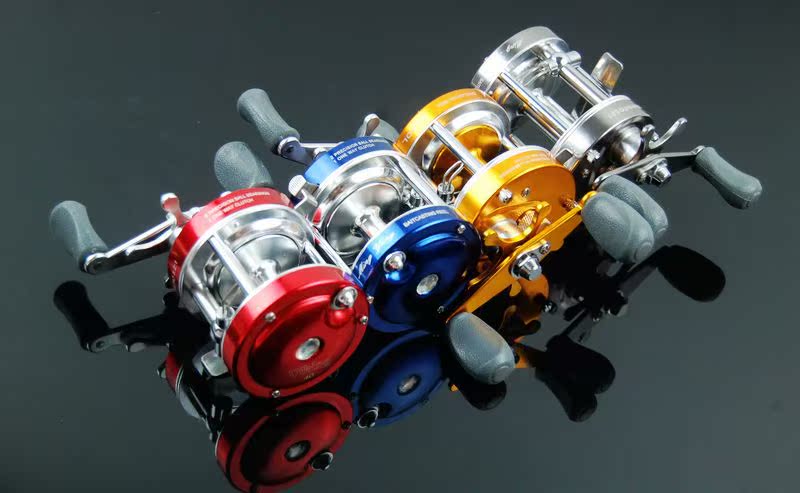 明洋cl2530金属鼓轮横向轮鱼线轮