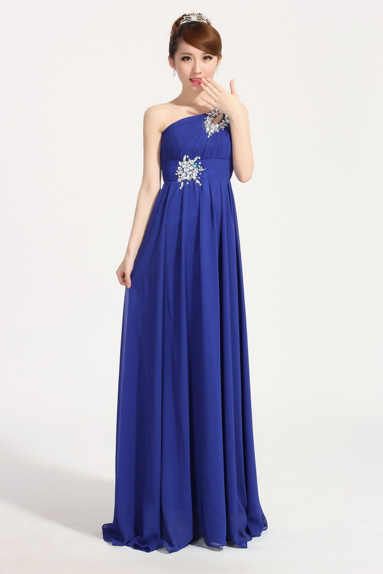 江苏苏州11clf99 2014新款晚礼服长款时尚结婚敬酒服新娘伴娘单肩斜肩