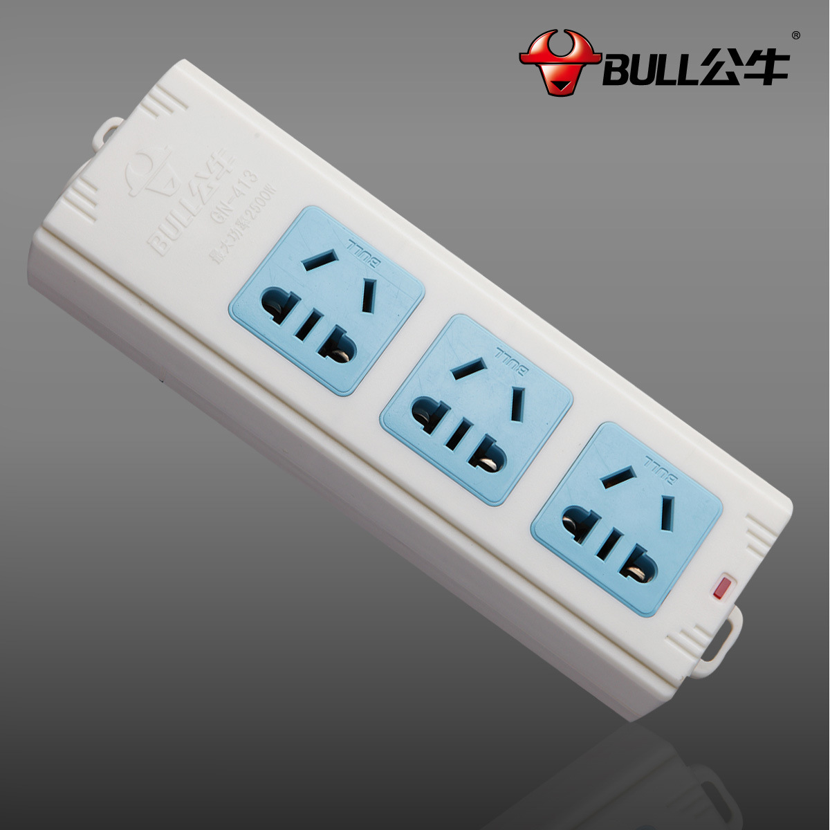 公牛插座接线板插排插线板拖线板插板电源插座无电源线gn-413