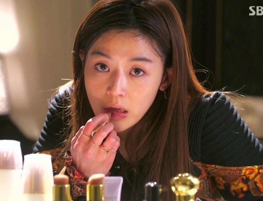 千颂伊全智贤同款耳钉 玫瑰金水钻饰品 工字形耳钉