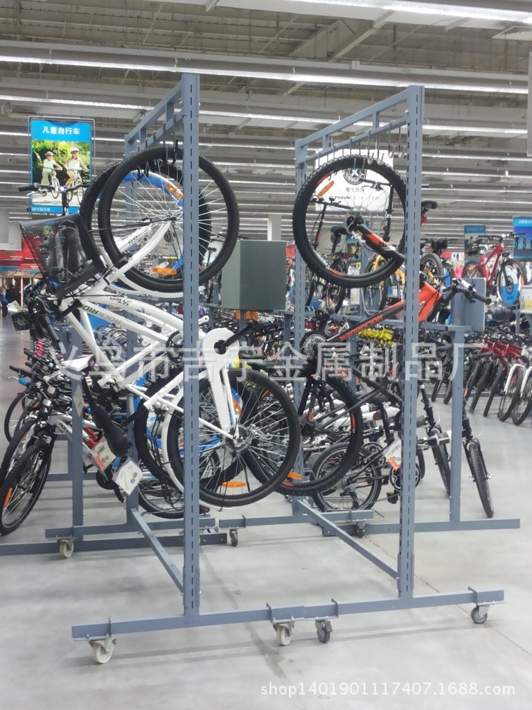 厂家直销 超市大卖场自行车架 支车架 单车展示架