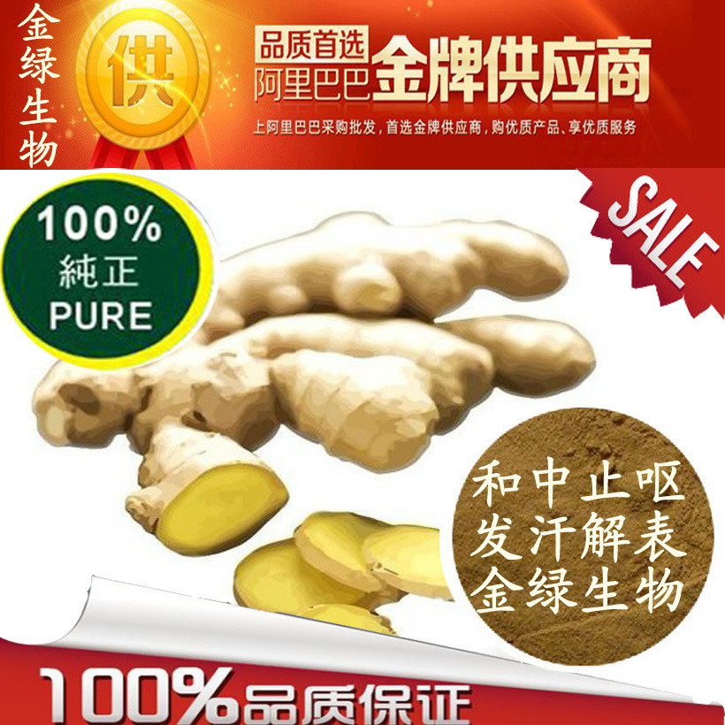 优势认证强企直销 生姜提取物 ginger extract 5% 品质第一