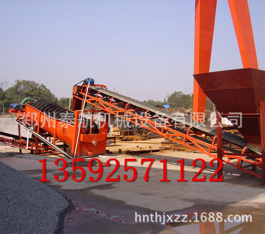 新款高效大中小型滚筒洗石机 郑州滚筒洗矿机 砂石清洗机械设备厂 - 机械设备批发网