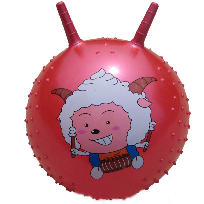 50羊角球玩具球健身球2元店百货批发