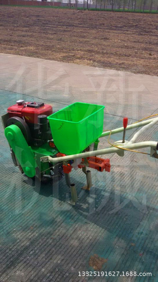 双行大豆播种机 播种玉米花生机械 柴油播种机小型 农业设备