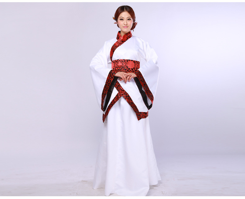 汉服女小曲裾古装华服唐装汉式婚礼古代影楼演出服装