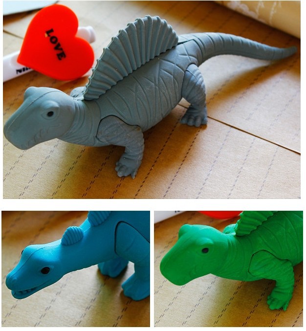 bks 创意橡皮擦 超大可拆卸恐龙橡皮擦 学生小奖品