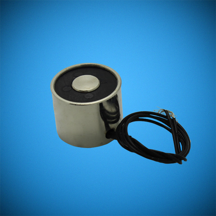 p25/20直流吸盘式电磁铁 12v 24v 吸力5kg 电磁铁 小型吸盘