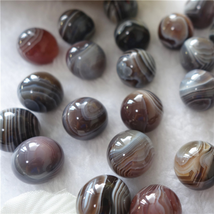 巴西天然波斯玛瑙圆珠手链玛瑙散装diy单珠配件(无孔)18mm