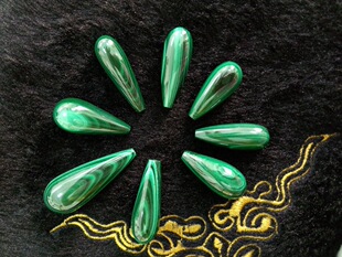 厂家专业生产制作 铜绿山 孔雀石 散珠【正品保证】