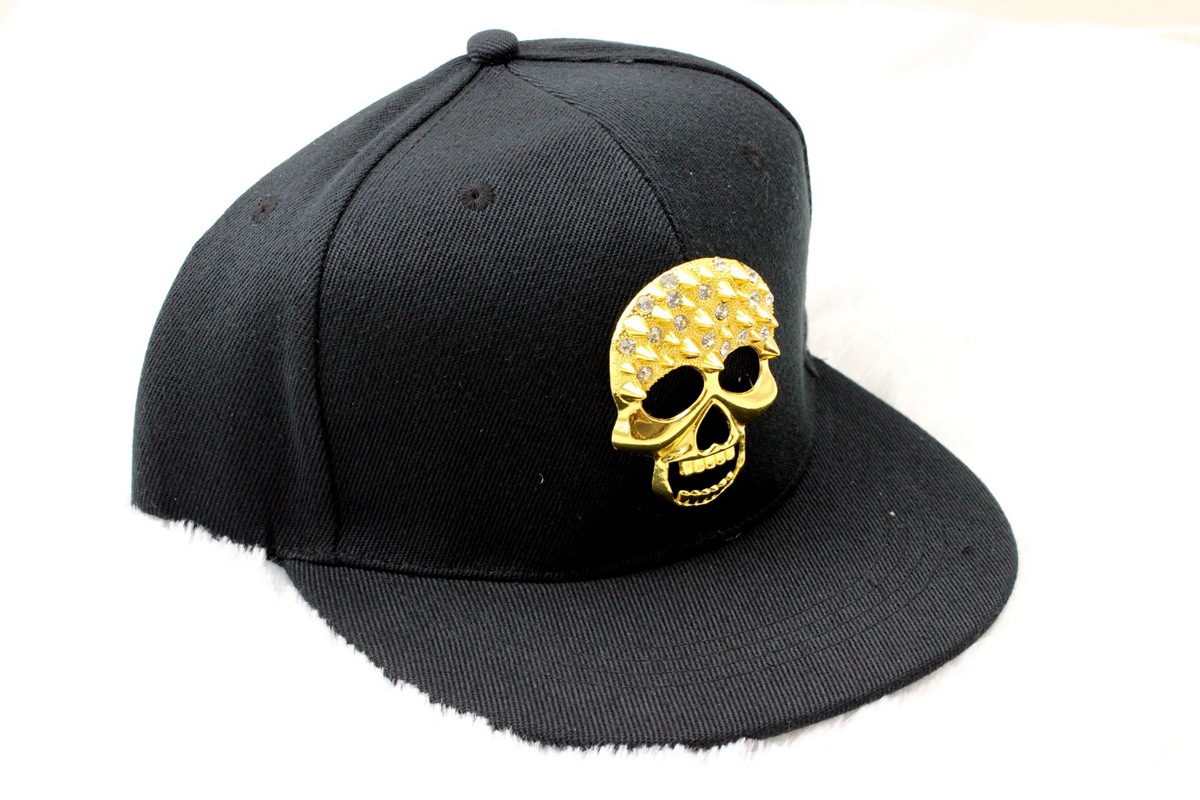 夜店时尚亚克力骷髅帽子潮人帽子舞表演平檐帽各类现货