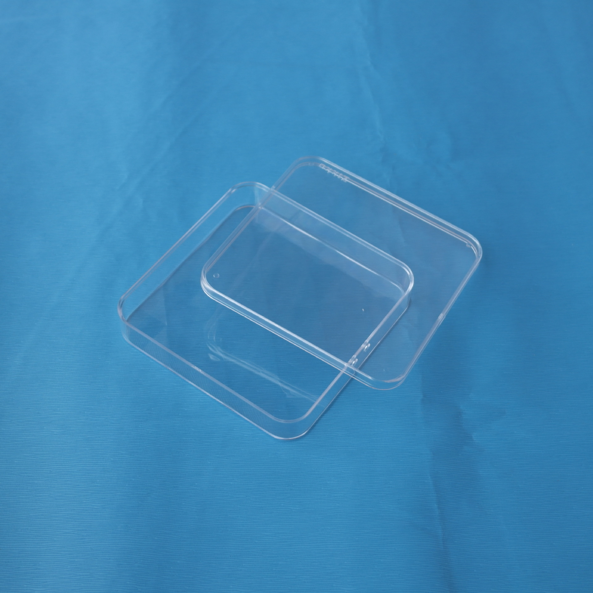 供应128*128*28mm正方形天地盖盒|亚克力注塑盒子|亚克力透明盒子