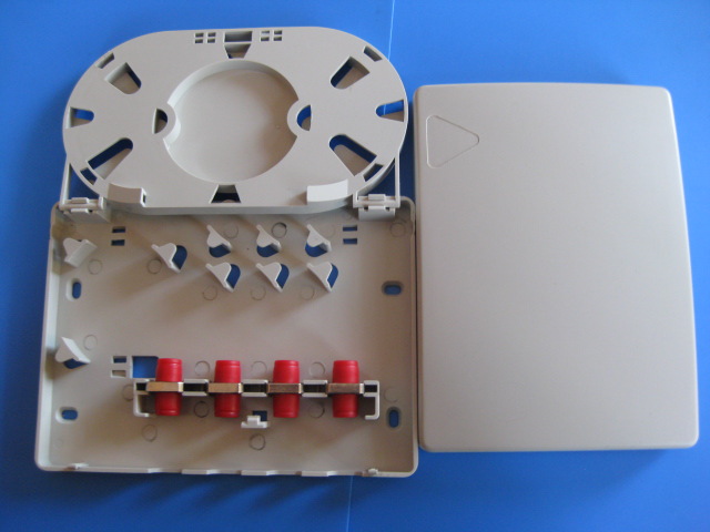四口光纤终端盒 中国联通终端盒 光纤桌面盒厂家直销