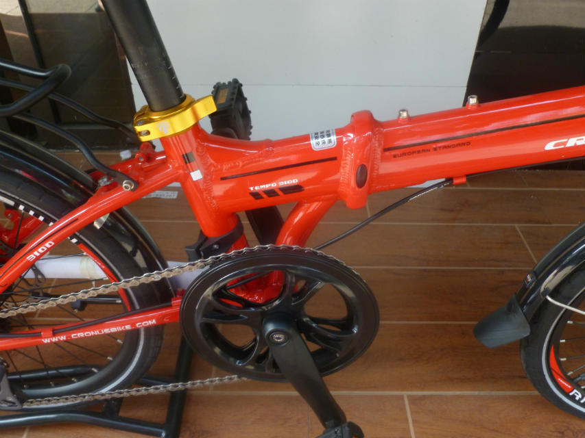 正品凯路仕2014新款天霸310d折叠自行车 超性价比 包邮