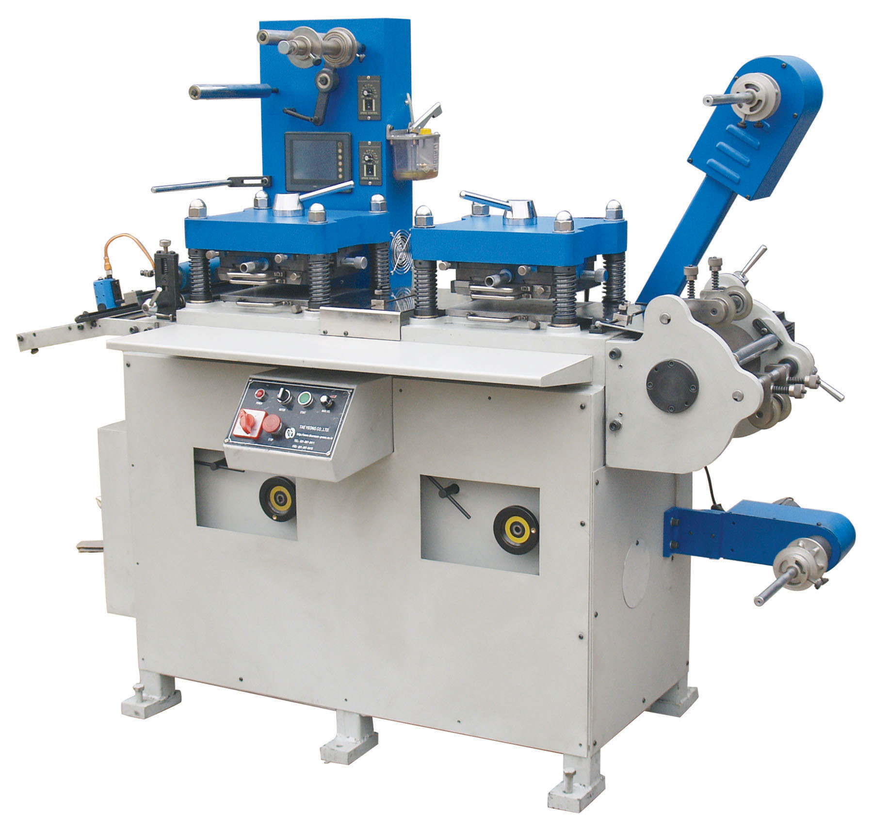 双座电脑模切机