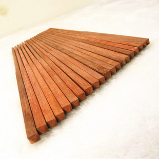 新品推荐 无漆无蜡防红檀 红胶木中华筷纯天然健康筷子可定制logo