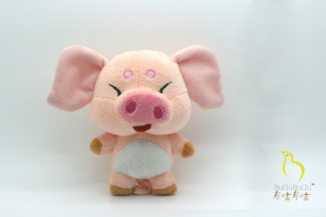 厂家定制大耳朵猪毛绒公仔 可爱小猪毛绒玩具 卡通猪猪玩偶批发