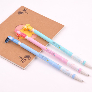 新品上市 真彩131074 动物学堂 活动铅笔2b 自动笔 0.7mm 细笔杆