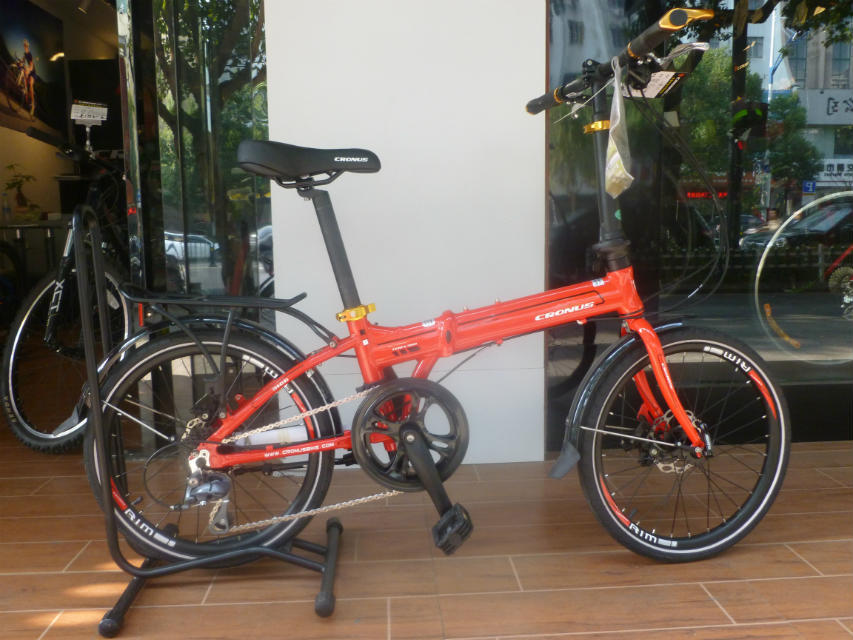 正品凯路仕2014新款天霸310d折叠自行车 超性价比 包邮