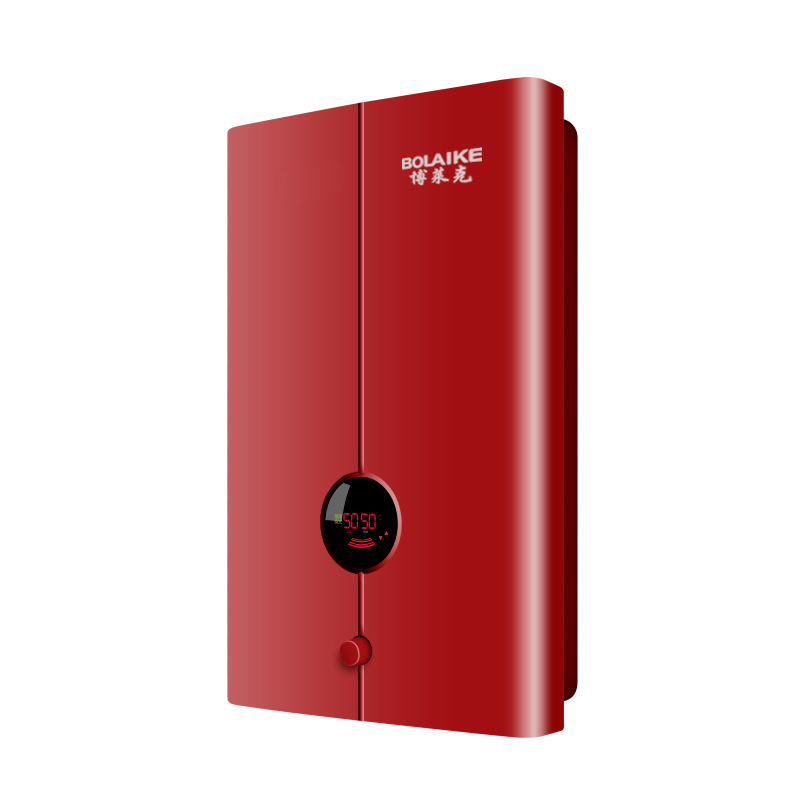 博莱克即热式电热水器 即热式恒温淋浴最新超薄电热水器 8kw