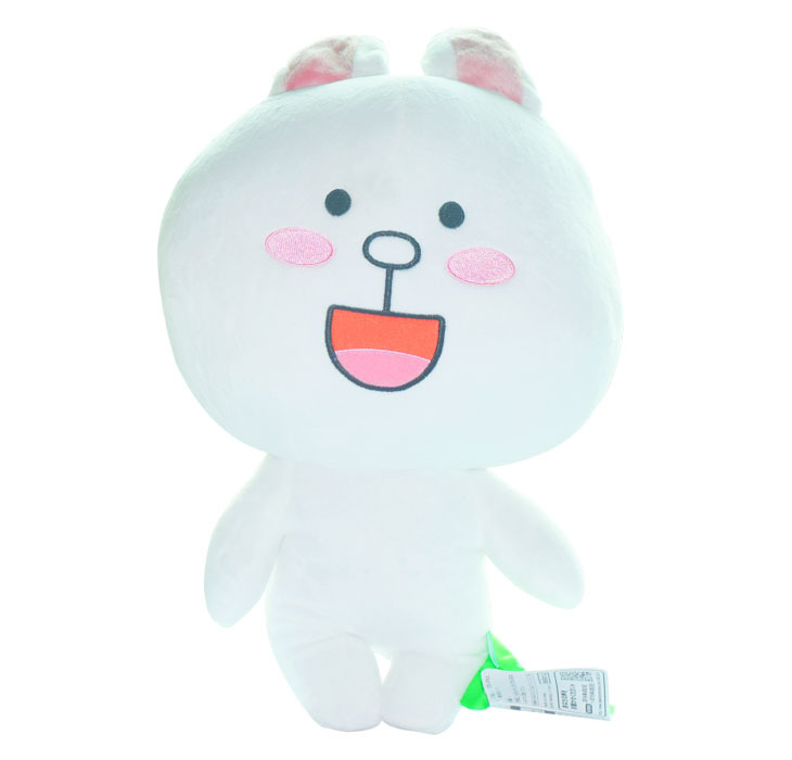 2014年新款 超萌line可妮兔表情毛绒公仔 布娃娃生日节日礼物