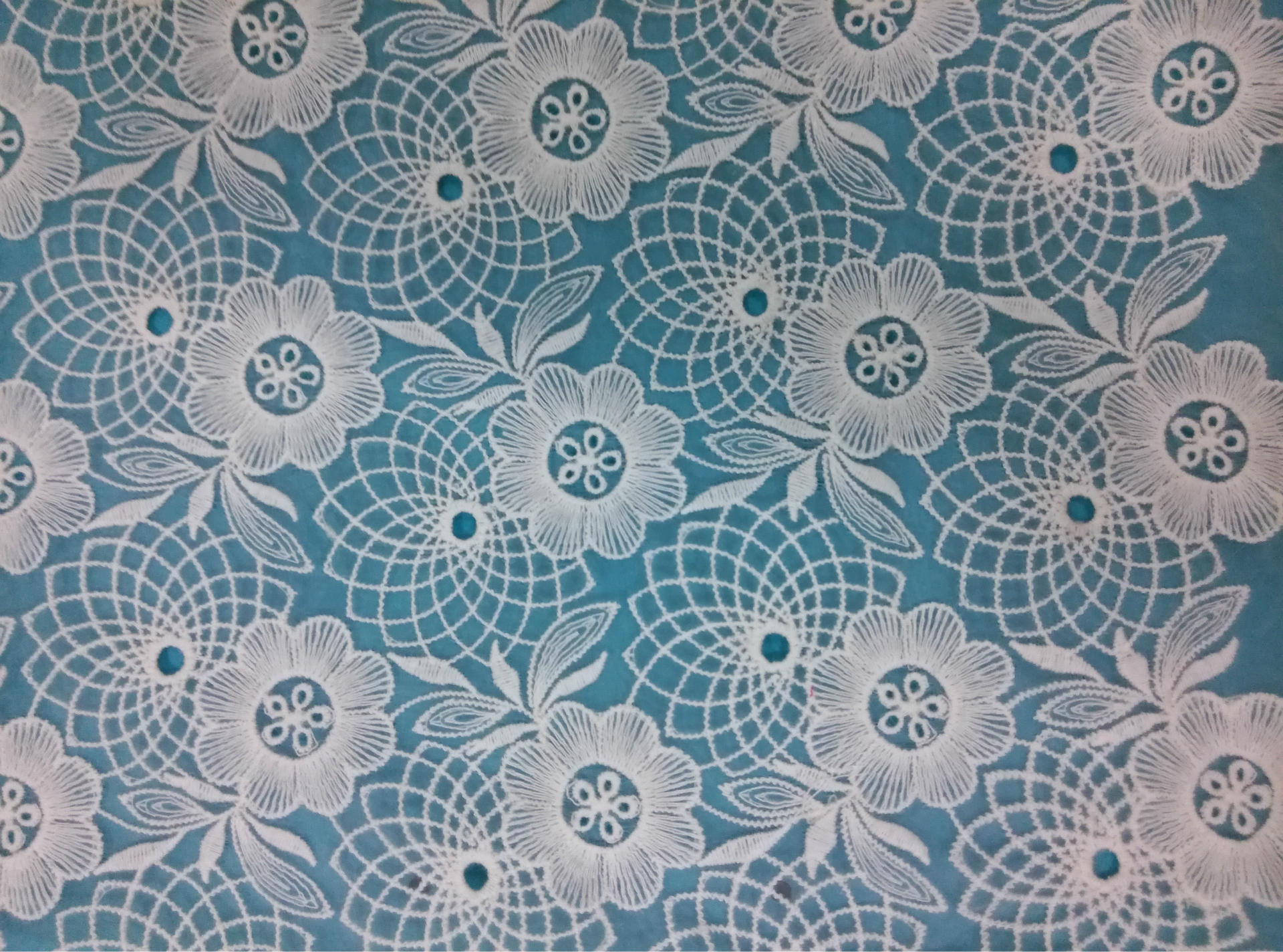 新品上市厂家批发双色满幅欧根纱婚纱服饰花边刺绣面料