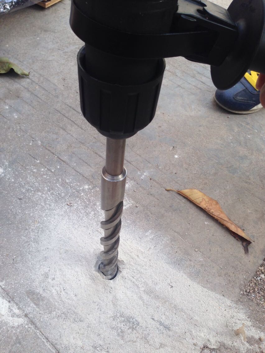 部队单兵应急凿岩机,应急钻孔机,汽油冲击钻消防钻艾特森