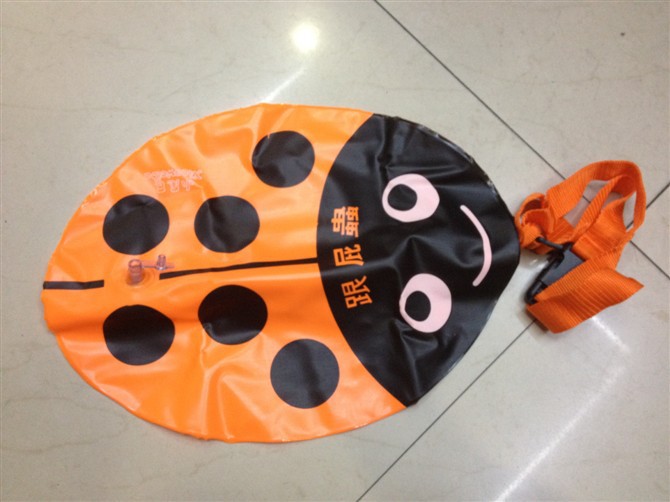 游泳跟屁虫男女双气囊救生漂流袋浮漂游泳包成人儿童安全浮标坐标