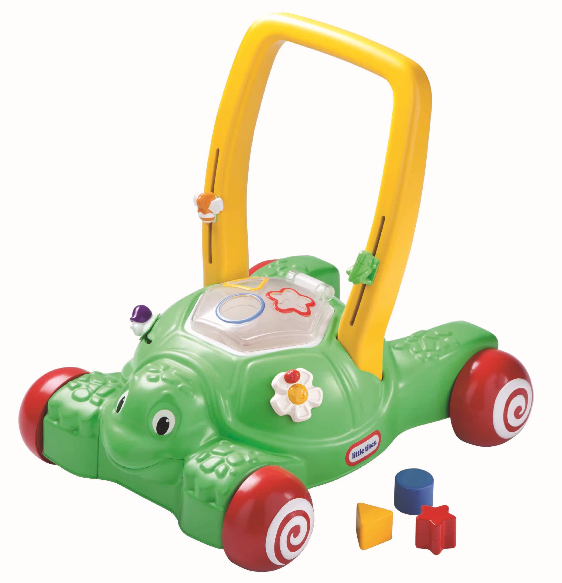 little tikes小泰克 推车玩具 二合一乌龟学步车623400m