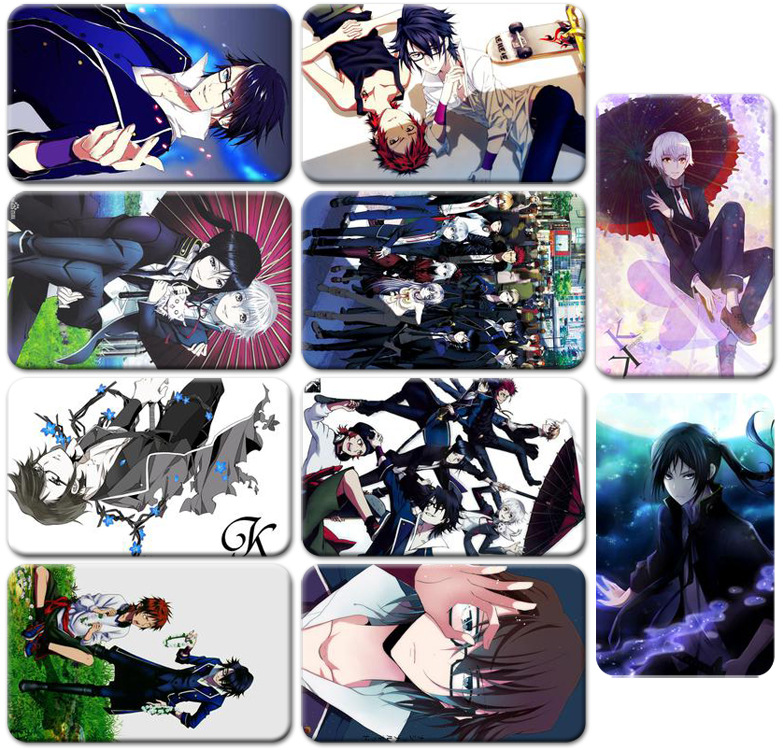 动漫明星k01/02磨砂卡贴/收藏/周边/卡贴纸