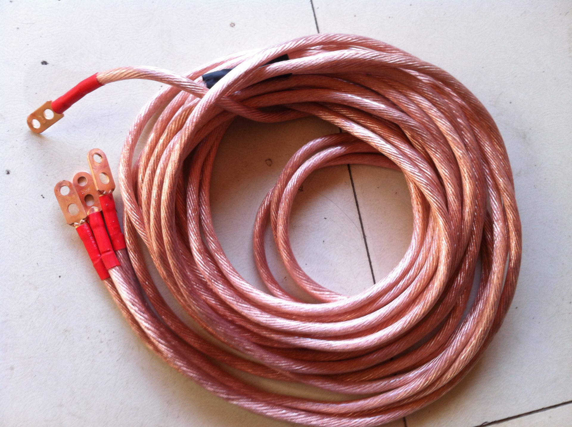 大量供应高质量绝缘接地线 厂家直销 接地棒专用接地线