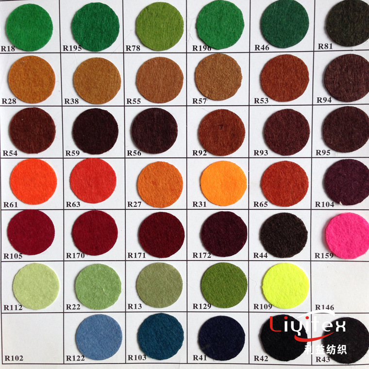 厂家现货85宽毛毡地毯婚庆 彩色一次性无纺布地毯婚礼35米整卷