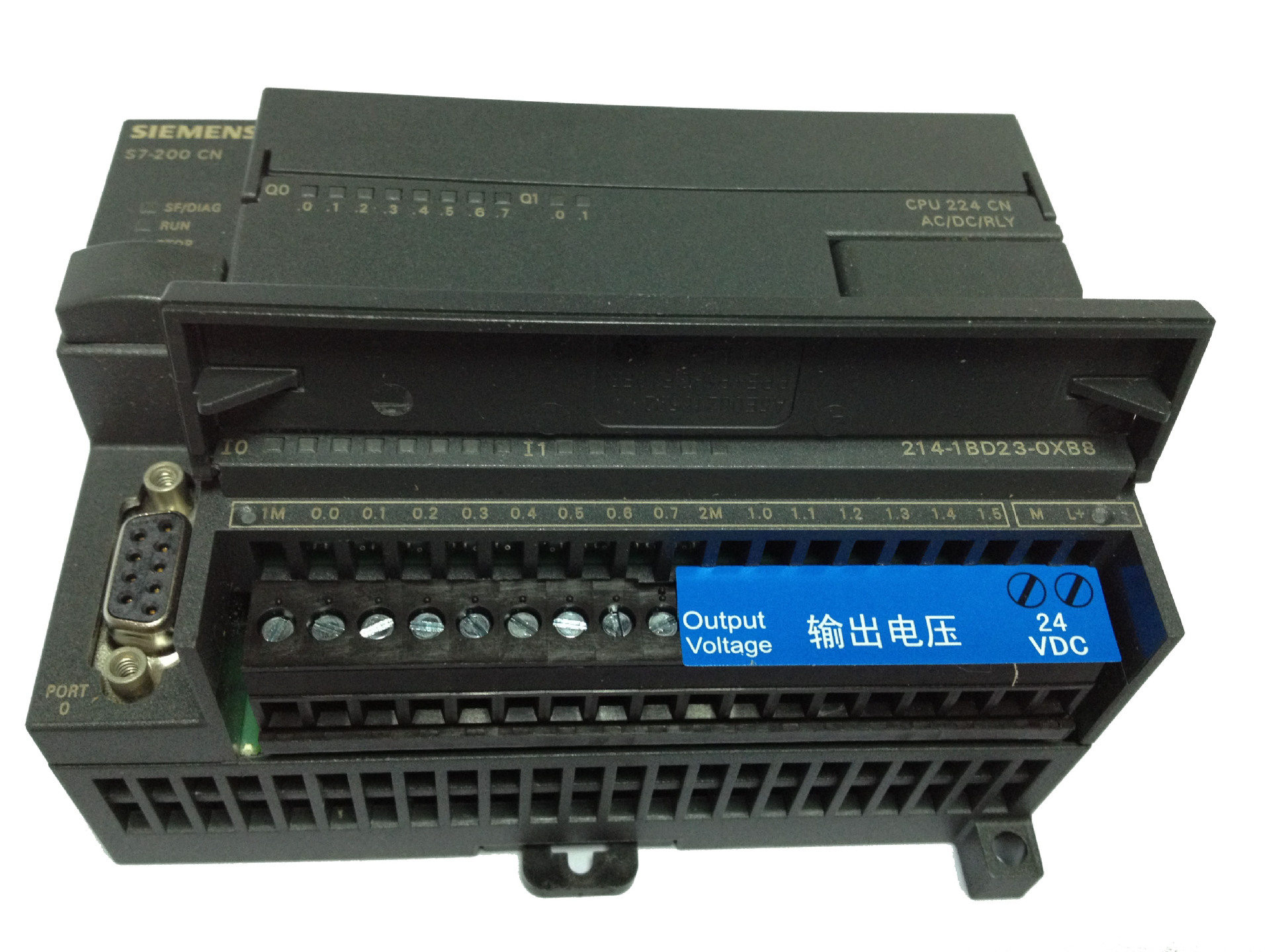 西门子可编程控制器224西门子plc控制器214-1bd23-0xb8西门子plc