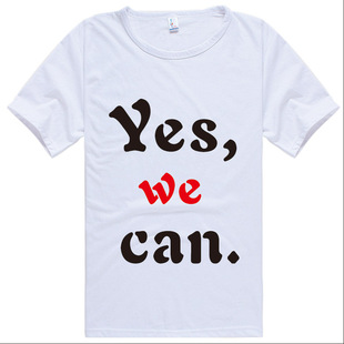 短袖印字t恤纯棉六班白色圆领文化衫广告衫班服男订做定制定做