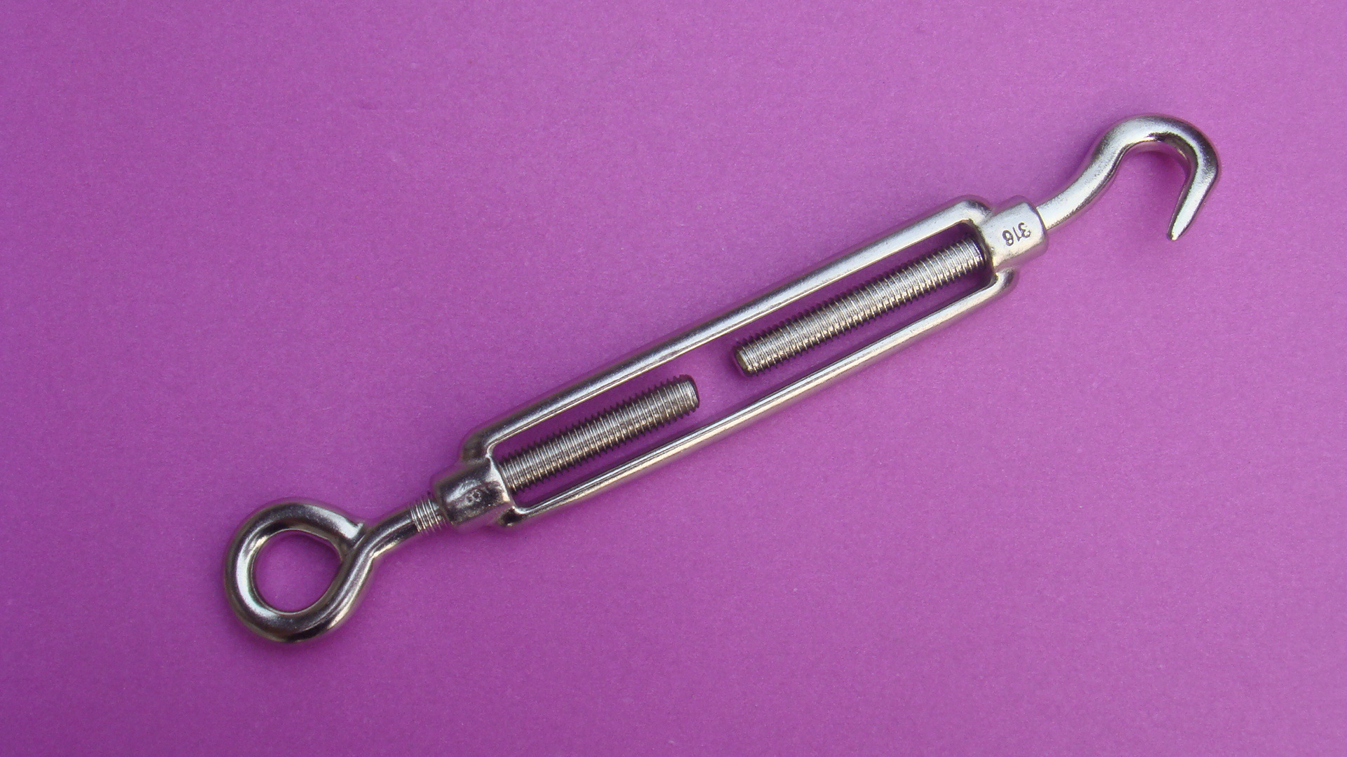 厂家批发正宗304不锈钢花兰开体花兰螺丝 花兰索具 松紧螺旋扣