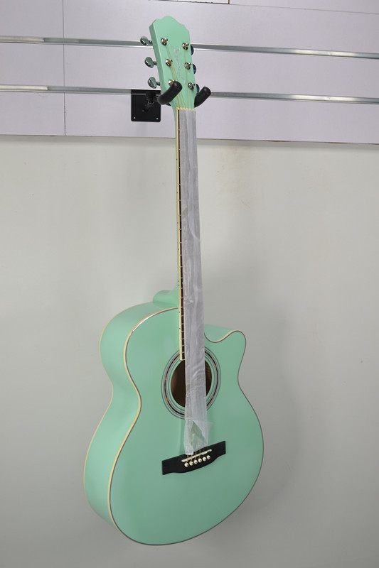 fenix 40寸民谣吉他 云杉面板椴木底侧板 多色选择